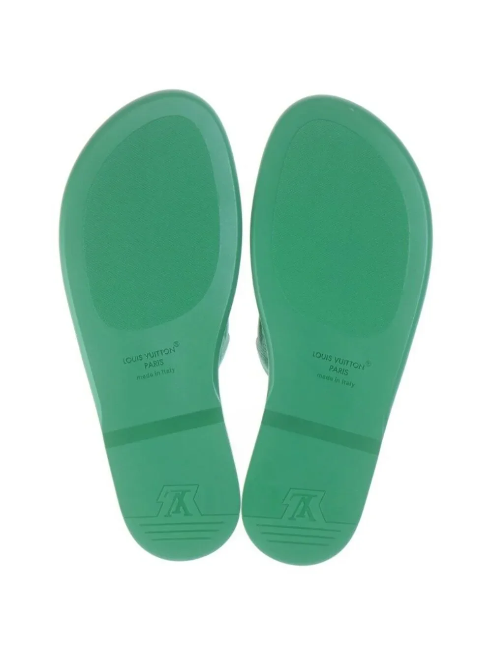Louis Vuitton LV Oasis Line Mules Monogram Sandals Green